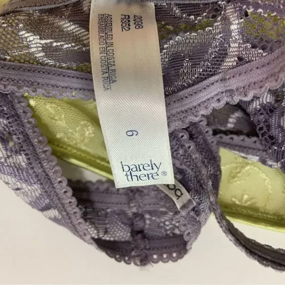 Vintage Lace Thong Panty Lot – Natori & Barely There New With Tags Y2K Lingerie - Picture 5 of 9